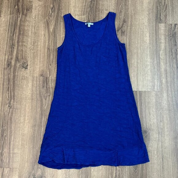 Horny Toad Women's Samba Wave Navy Tank Dress Sz M - Picture 4 of 11